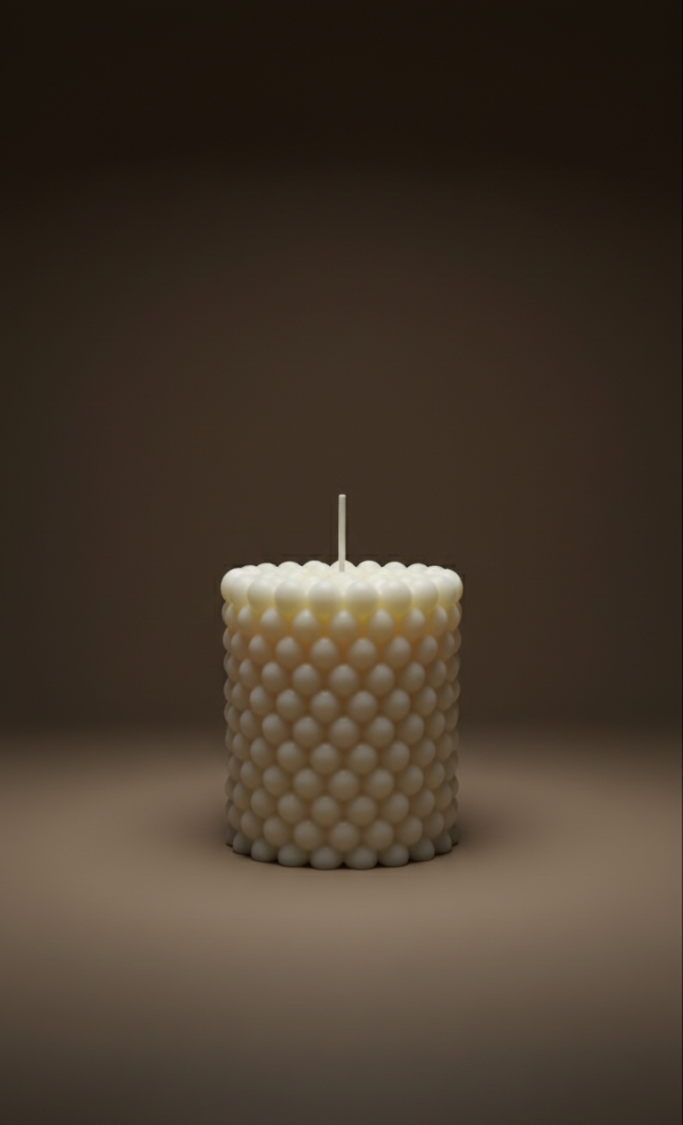 Pearl Pillar Candle