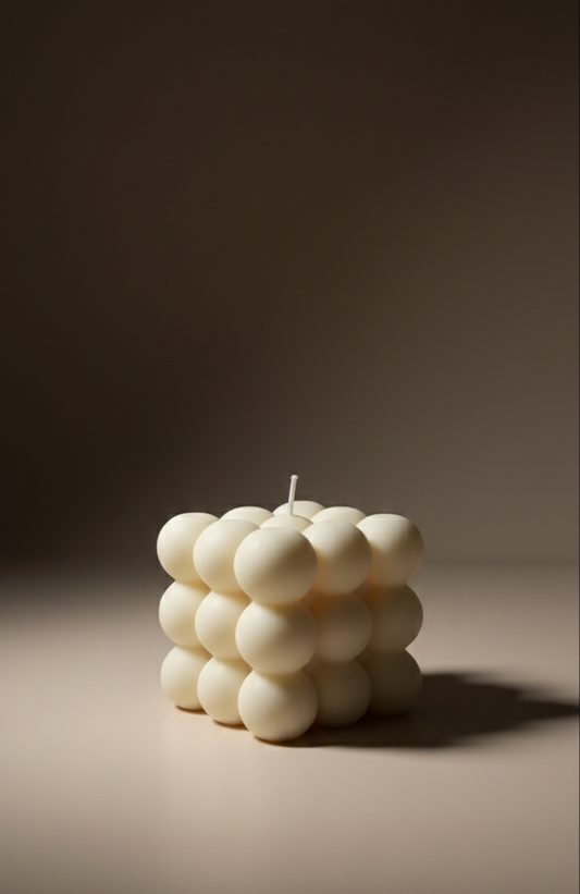Bubble Cube Candle
